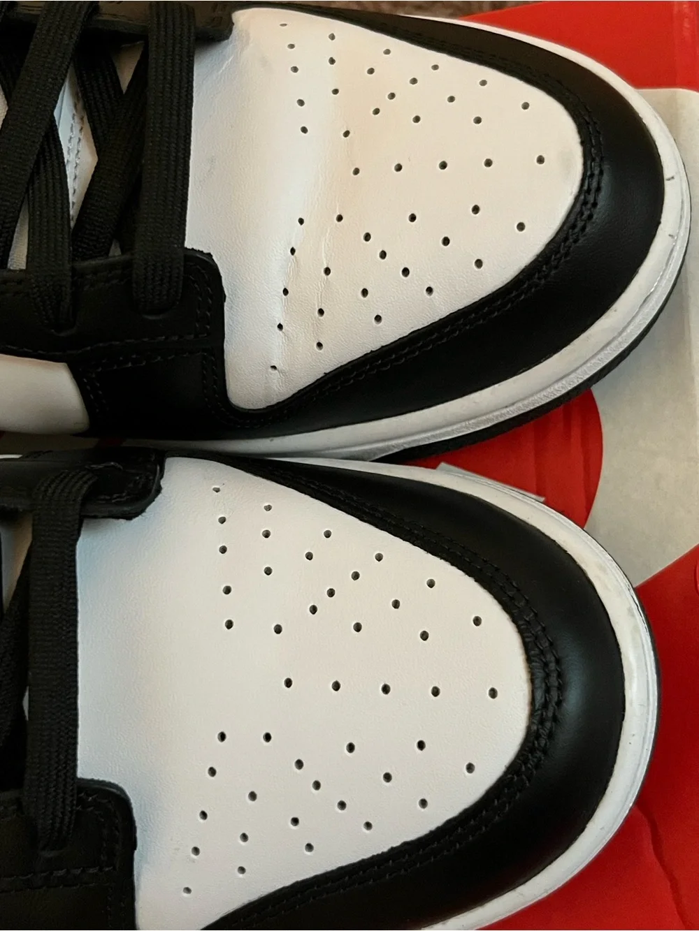 Nike Men’s Black and White Low-Top Sneakers